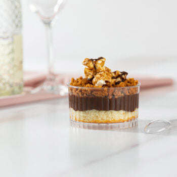 Mini Clear Ribbed Ramekins 4oz | 8 Pack