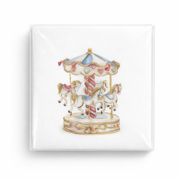 Carousel Cocktail Napkin | 20 Pack
