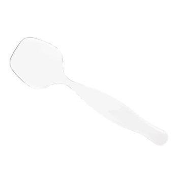 Clear Plastic Serving Spoons | 2 Pack
