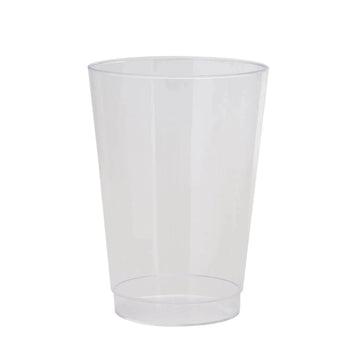 8 Oz Clear Plastic Cups | 50 Cups
